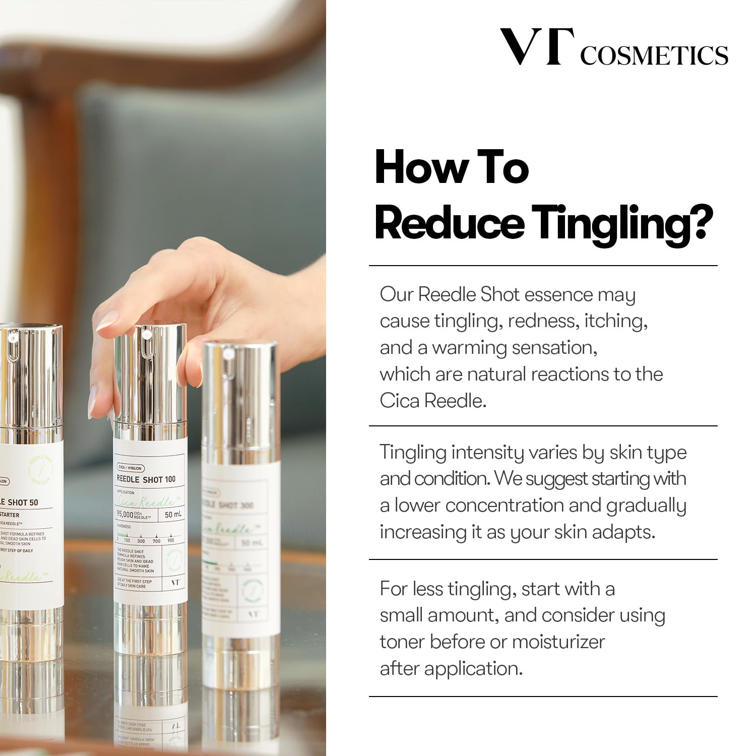 Vt Reedle Shot 50 - Rejuvenating Facial Essence, 50ml